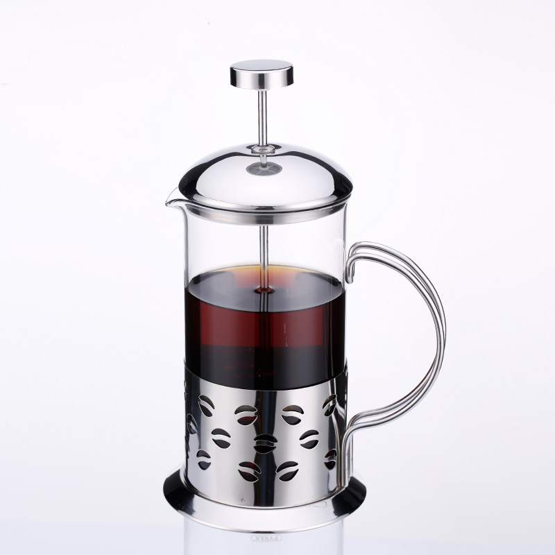 YAMI YM107-2 咖啡豆冲茶器,一壶多用，随时随地享受生活,轻松打奶泡,三层细密滤网,过滤更干净,升级加厚,耐热玻璃,V型出水口,可拆卸清洗