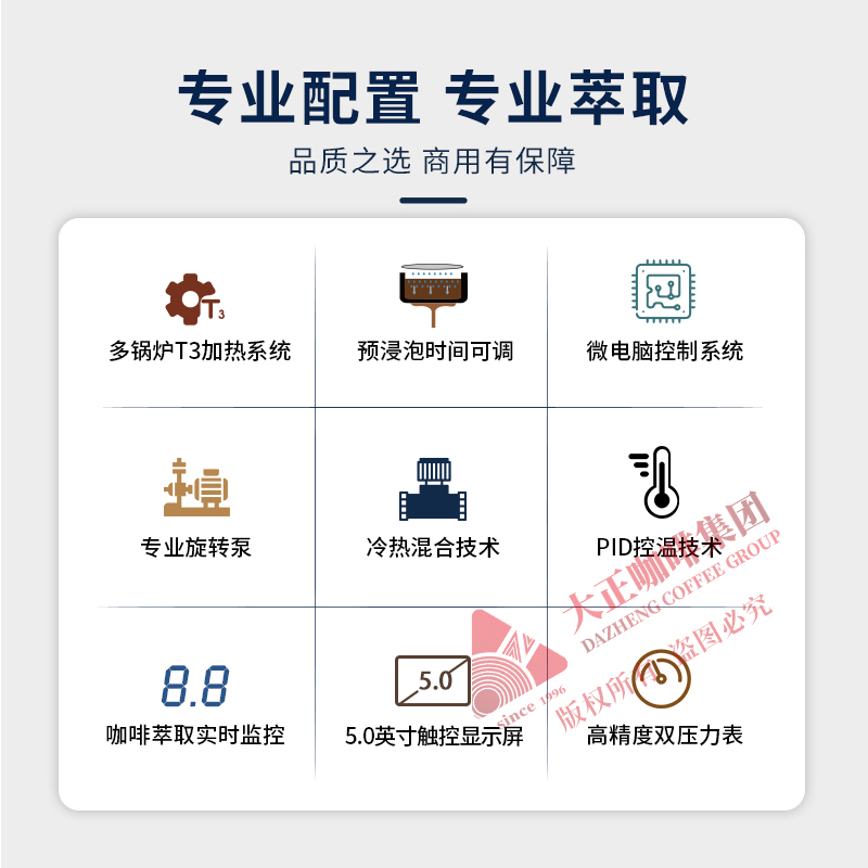 萃精品浓缩咖啡 就选太子咖啡机 飞跃·KT3半自动咖啡机系列全新升级