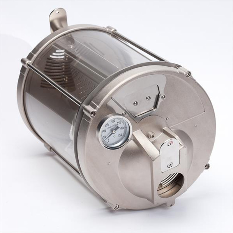 Gene Cafe CBR-1200热风式烘焙机1200g,Gene Cafe CBR-1200 采用韩国 CENESIS 先进技术,运用特殊的烘培室3D滚筒设计,让咖啡豆在烘焙室中以3D立体翻搅,咖啡透受热更均匀,及多项独特设计:超低噪音,适明烘培室,银皮收集,将繁难的烘培程序加以筒化,让您轻松烘焙出富有香气,理想的新鲜咖啡豆.