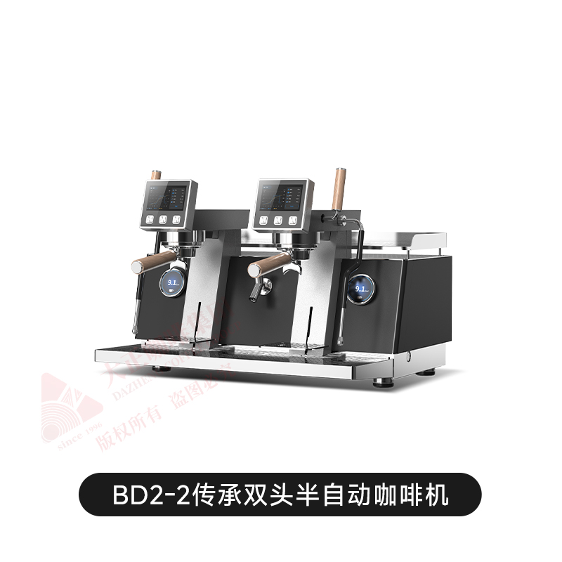 ①两种功能模式智能切换，支持萃茶程序与咖啡程序切换，适配不同饮品需求，兼顾商用多场景饮用需求
②两种预浸泡功能智能切换，支持无压浸泡、低压浸泡两种模式切换，可根据饮品需求特性灵活调整
③6段自定义分段式萃茶功能，每一段均可独立设置萃取时间、萃取流量，
设置后根据茶叶种类（如绿茶、红茶、乌龙茶）精准匹配萃取参数，实现多段分层萃取，最大化释放茶叶本味，满足个性化茶饮需求。
④蒸汽定温功能，温度可自由调节，蒸汽锅炉温度调节阈值范围为115°C~128°C，稳定输出蒸汽，避免温度过高破坏饮品口感
⑤采用电控调节设计，支持杯架上下移动，根据杯型高度灵活适配，提升操作舒适度
⑥萃取压力可调，可视化萃取曲线，可全程可视化监控萃取过程，便于用户观察参数变化
⑦热水带冷热混合功能，可调整混合的冷水比例，开水定量输出，保持水流平稳
⑧自动统计单杯、双杯及总出杯量，清晰呈现门店阶段性产出情况，提升运营效率
⑨一键逆冲洗功能，防止积垢影响咖啡风味或致堵，确保机器长久顺畅运行
⑩多重安全防护，具备电子防干烧、电子过热保护功能、机械式超压保护等，规避使用风险
⑪PID控温技术，自动调节咖啡机的加热频率。